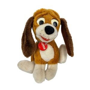 Disney The Fox and the Hound Copper Plush Toy Walt Disney Classic Vintage - BT